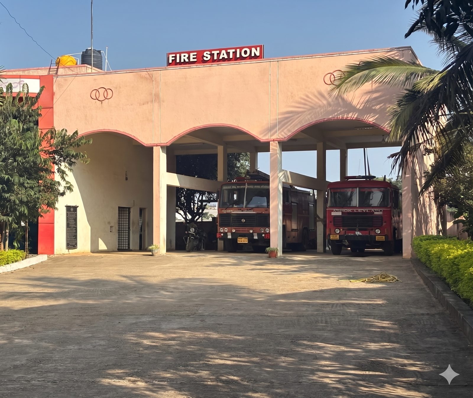 Umred Fire Station construction by Shri Gurukrupa Builders